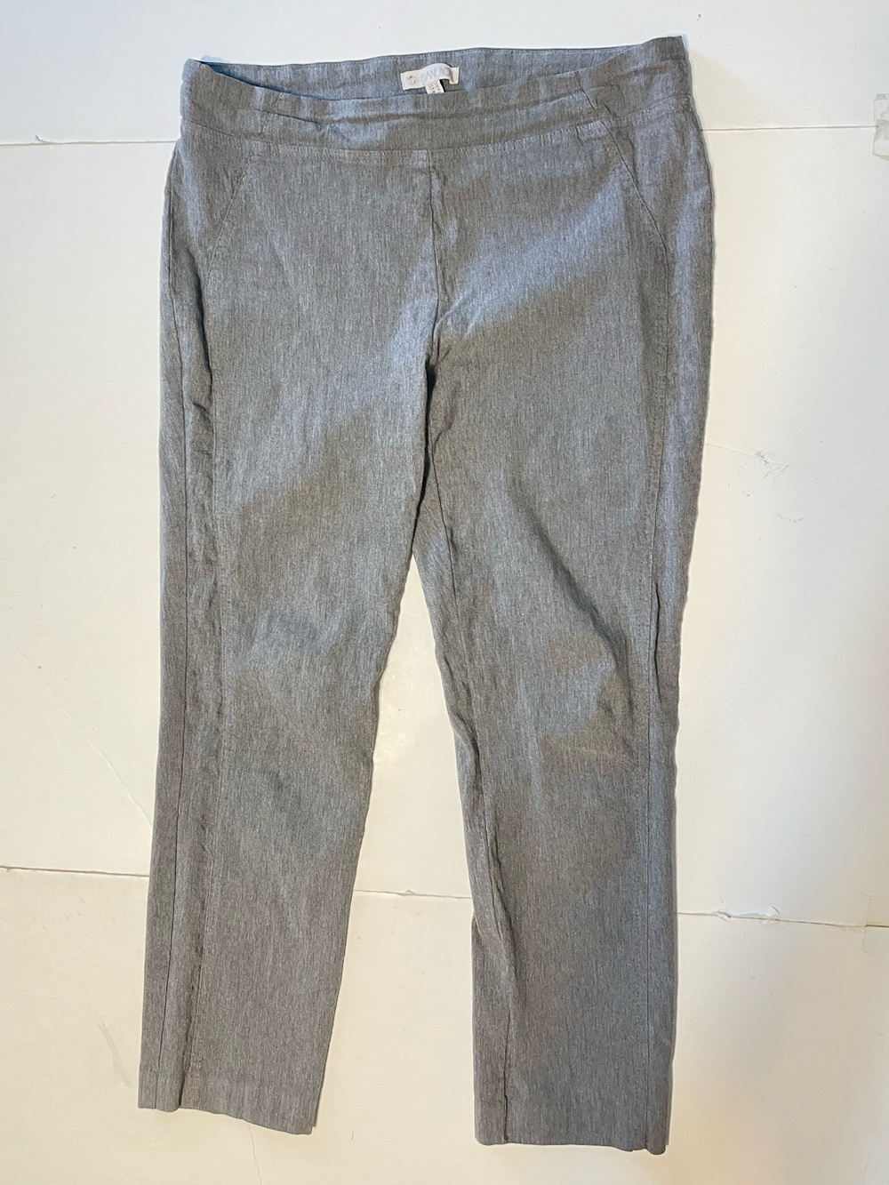 Eliane Rose Women's Sz 10 Elastic Waist Pull on Stretch Capri Pants